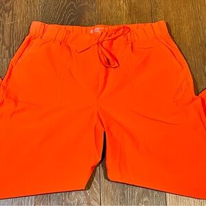 Albion Bright Orange scrub pants size Small